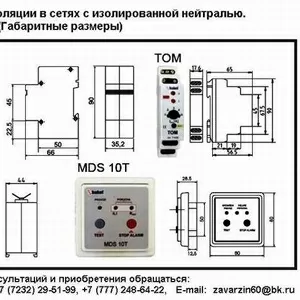 Приборы контроля сопротивления изоляции.