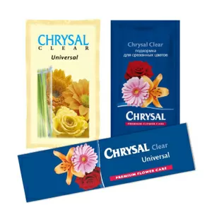 CHRYSAL - средство по уходу за срезанными цветами.