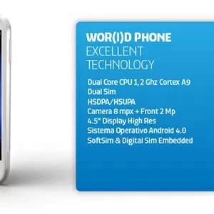  ПРОДАМ WOR(l)D PHONE смартфон