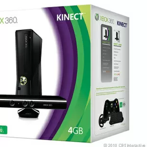 Microsoft Xbox 360 Slim 4Gb + Kinect