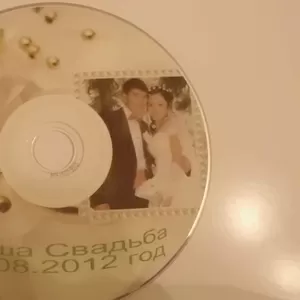 нанесение изображений на DVD диск