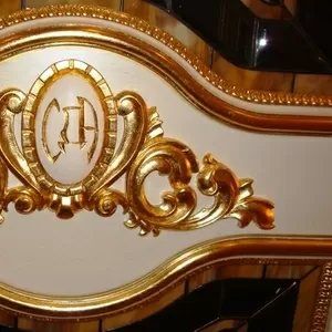Золочение  серебрение   позолота в  интерьере  Сусальное золото поталь
