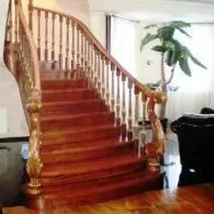 Реставрация деревянных лестниц дверей окон  деревянных домов