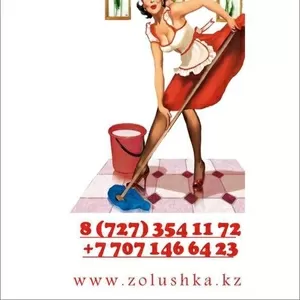  «ZOLUSHKA» клининговая компания.