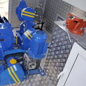 Лебедка геофизическая для исследования скважин на скребковой проволоке