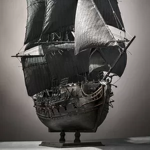 Модель парусного корабля 