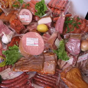 Вакуумная упаковка для продуктов питания (полиамид,  60-70-90 мкм).