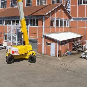 Самоходный коленчатый подъёмник Haulotte HA32PX. 4x4x4. дизель, 
