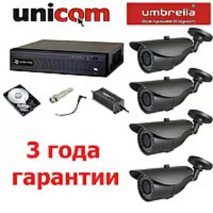 Системы видеонаблюдения,  аналоговое и IP.  Реализация и монтаж