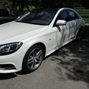 Самый крутой кортеж из черных и белых Mercedes-Benz S-Class W222 Long 