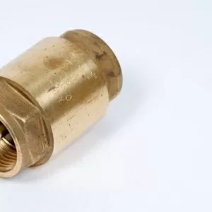 Клапан обратный латунный муфтовый 