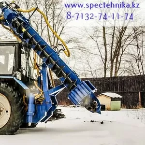 Бурильно-крановая  машина БКМ-303 (МТЗ-82)