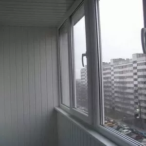 Утепление обшивка балкона