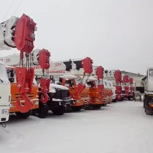 Автомобильный кран КС-55732 г/п 25 тонн стрела 28, 1м