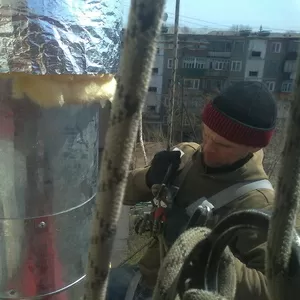 Высотные работы.Швы, балконы, крыши
