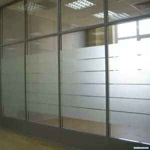 Внутренние алюминиевые перегородки и двери в Астане