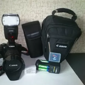 Фотокамера Canon EOS 550D объектив EF-S 18-200 