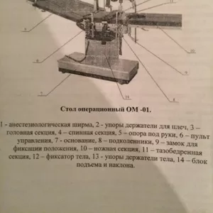 Стол операционный 