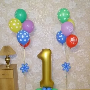 воздушные шары на выписку из роддома и день рождение