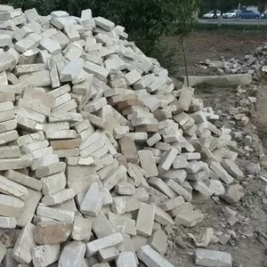 Кирпич силикатный 20 тенге б/у