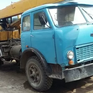 Продам автокран маз 