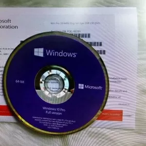 Microsoft Windows 10 pro oem 3264,  bt