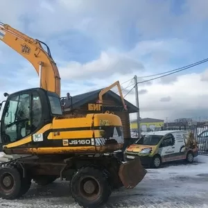 Колёсный экскаватор JCB JS160W