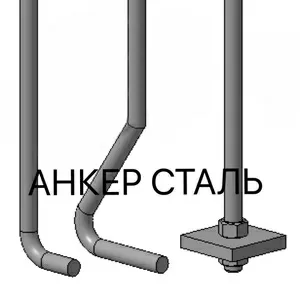 Болты фундаментные анкерные от прямого производителя в Алматы