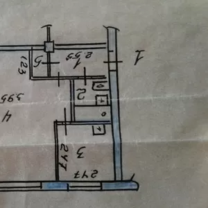 Продам 1, 5 квартиру