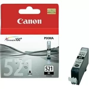 Новый Картридж Canon CLI-521BK