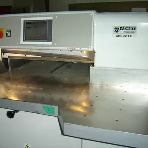 Бумагорезательная машина ADAST Maxima MS 92PDF