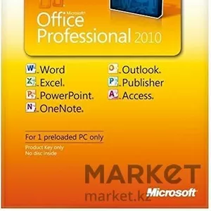 Продам Office 2010 pro kard key 