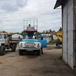 Услуги,  аренда автовышки и ямобура