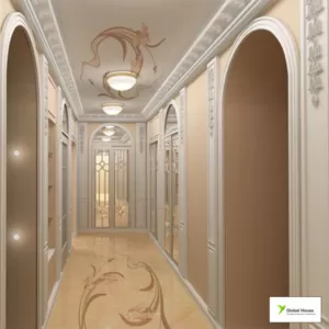 Монтаж и наклейка гипсовой лепнины