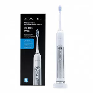 Зубная щетка Revyline RL 010 в изящном белом дизайне,  5 режимов