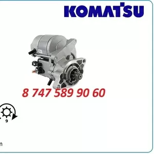 Стартер Komatsu 3d67,  pc14 16285-63012