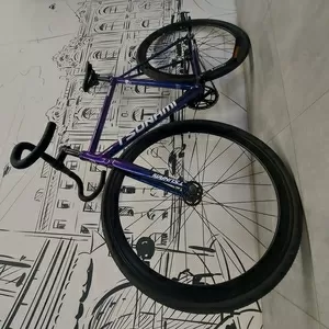 Велосипед TSUNAMI FIX SNM100. Фикс. Сингл. ТСУНАМИ|Цунами. Singlespeed