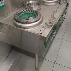 WOK (Вок)  плита газовая на 2 конфорки - для китайской и корейской кух
