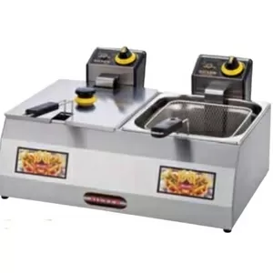 Профессиональная турецкая фритюрница 8*8л Модель:  2701 габариты: 660×