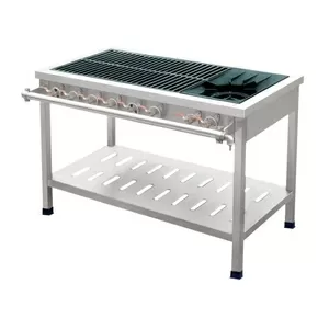 Промышленные газовые плиты 8 кранов Плита газовая промышленная на 7 ко