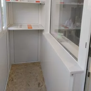 Обшивка внутренняя лоджий и балконов 