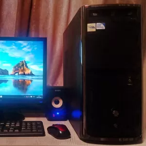 Компьютер в комплекте всё работает отлично.