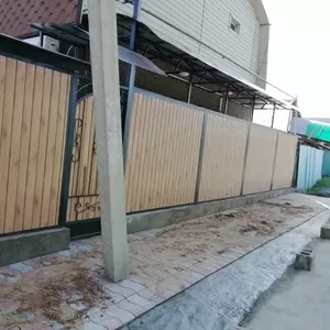 Козырьки под ключ: Алматы,  Талдыкорган,  Конаев. Гарантия