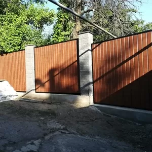 Заборы под ключ: Алматы,  Талдыкорган,  Конаев. Гарантия