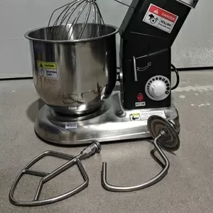 Планетарный миксер SL-B7B (7 литров) Черный  Профессиональный настольн