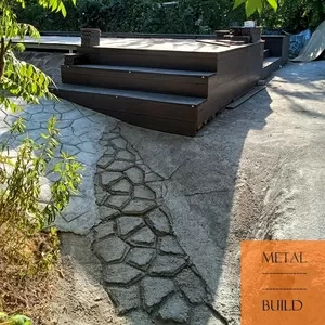 Обшивка террасной доской,  декинг под ключ: Алматы,  Конаев. Гарантия