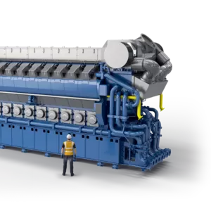 Газовый генератор Bergen 3500 квт
